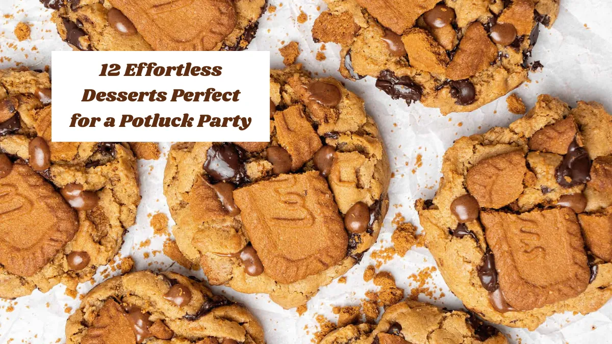 12 Effortless Desserts Perfect for a Potluck Party