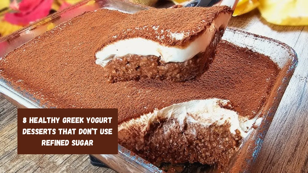 8 Healthy Greek Yogurt Desserts That Don’t Use Refined Sugar